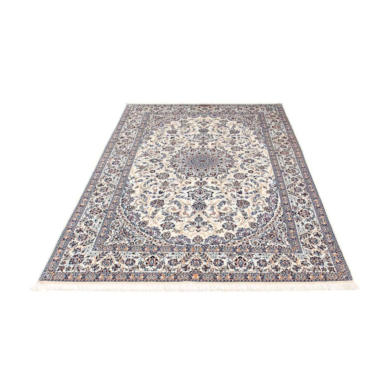 Alfombra Persa - Nain - Prima - 206 x 131 cm - beige