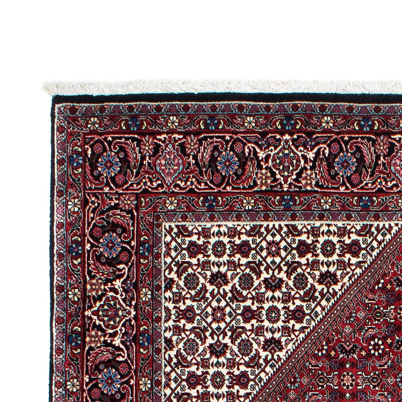 Alfombra persa - Bidjar - 210 x 134 cm - rojo claro