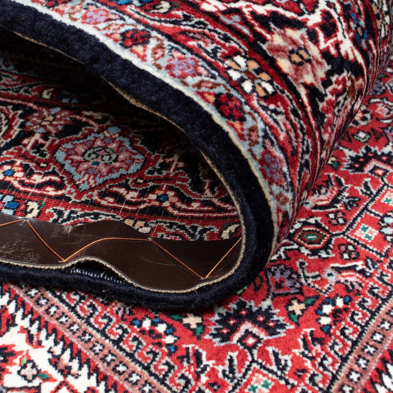 Alfombra persa - Bidjar - 210 x 134 cm - rojo claro