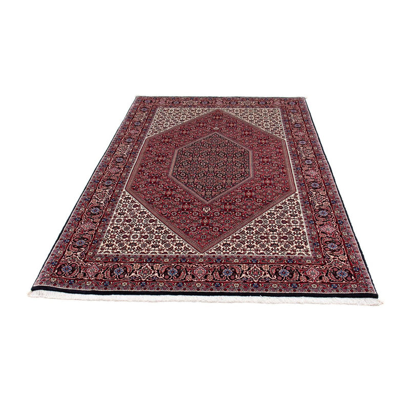 Alfombra persa - Bidjar - 210 x 134 cm - rojo claro