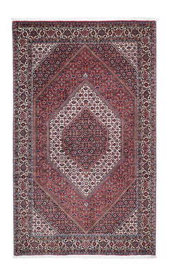 Alfombra persa - Bidjar - 214 x 131 cm - rojo claro