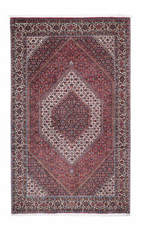 Alfombra persa - Bidjar - 214 x 131 cm - rojo claro
