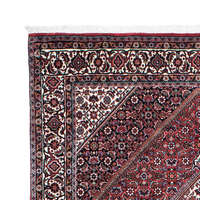 Alfombra persa - Bidjar - 214 x 131 cm - rojo claro