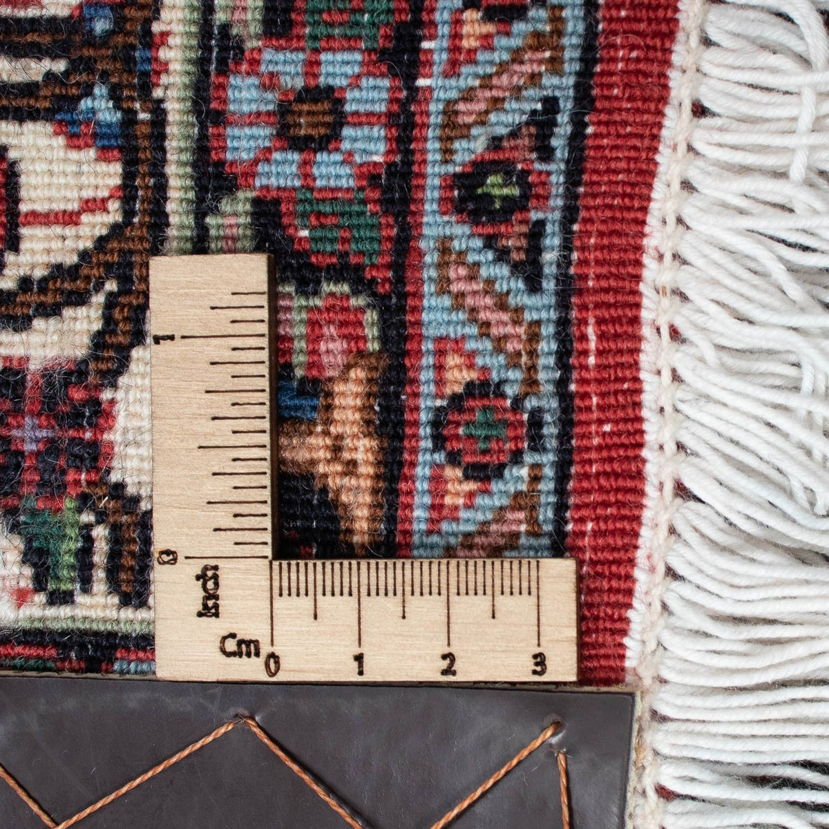 Alfombra persa - Bidjar - 214 x 131 cm - rojo claro