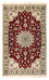 Alfombra Persa - Nain - Real - 139 x 82 cm - rojo