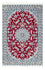 Alfombra Persa - Nain - Real - 169 x 113 cm - rojo oscuro