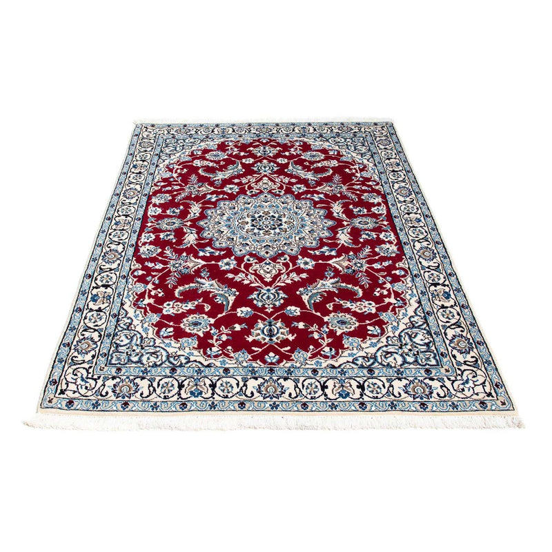 Alfombra Persa - Nain - Real - 169 x 113 cm - rojo oscuro