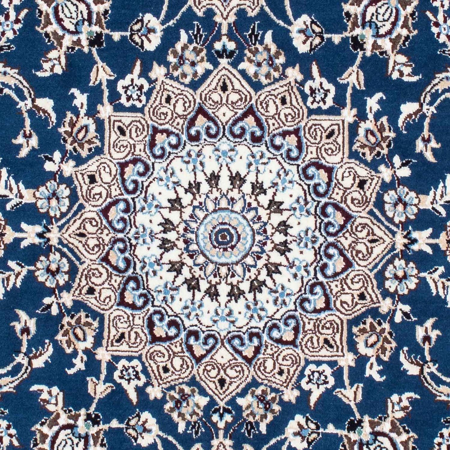 Alfombra Persa - Nain - Real - 176 x 113 cm - azul