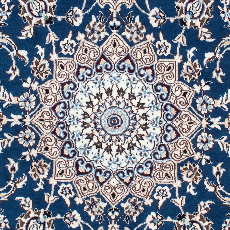 Alfombra Persa - Nain - Real - 176 x 113 cm - azul