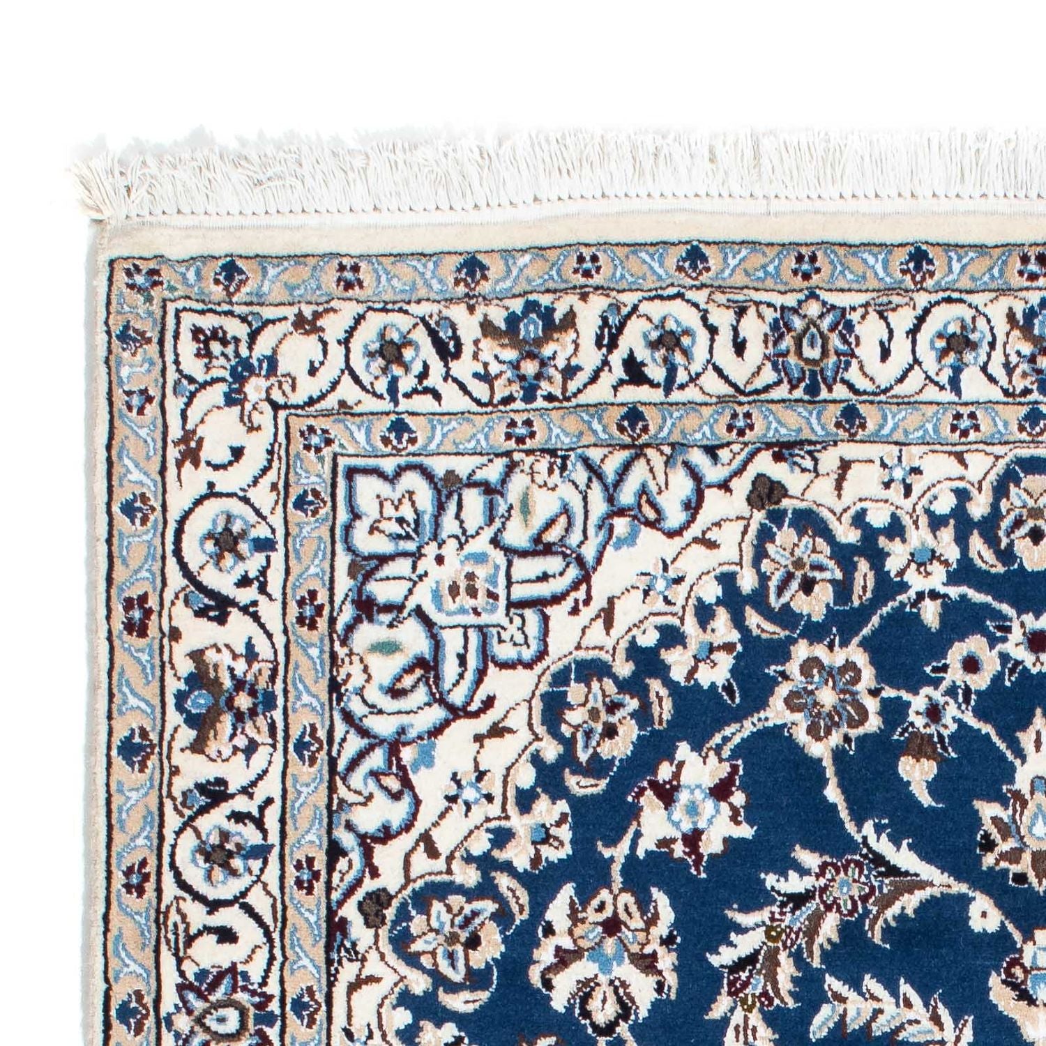 Alfombra Persa - Nain - Real - 176 x 113 cm - azul