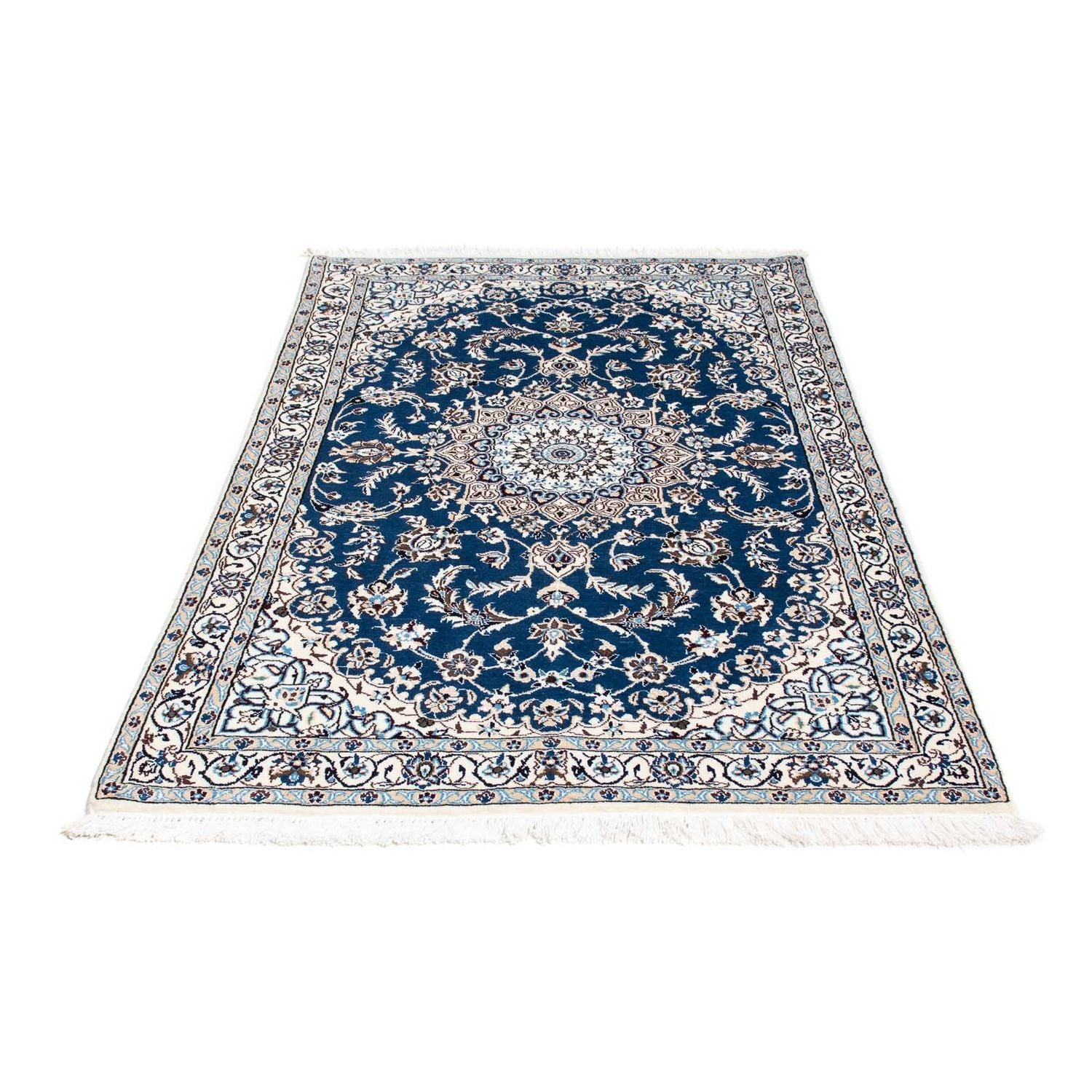 Alfombra Persa - Nain - Real - 176 x 113 cm - azul