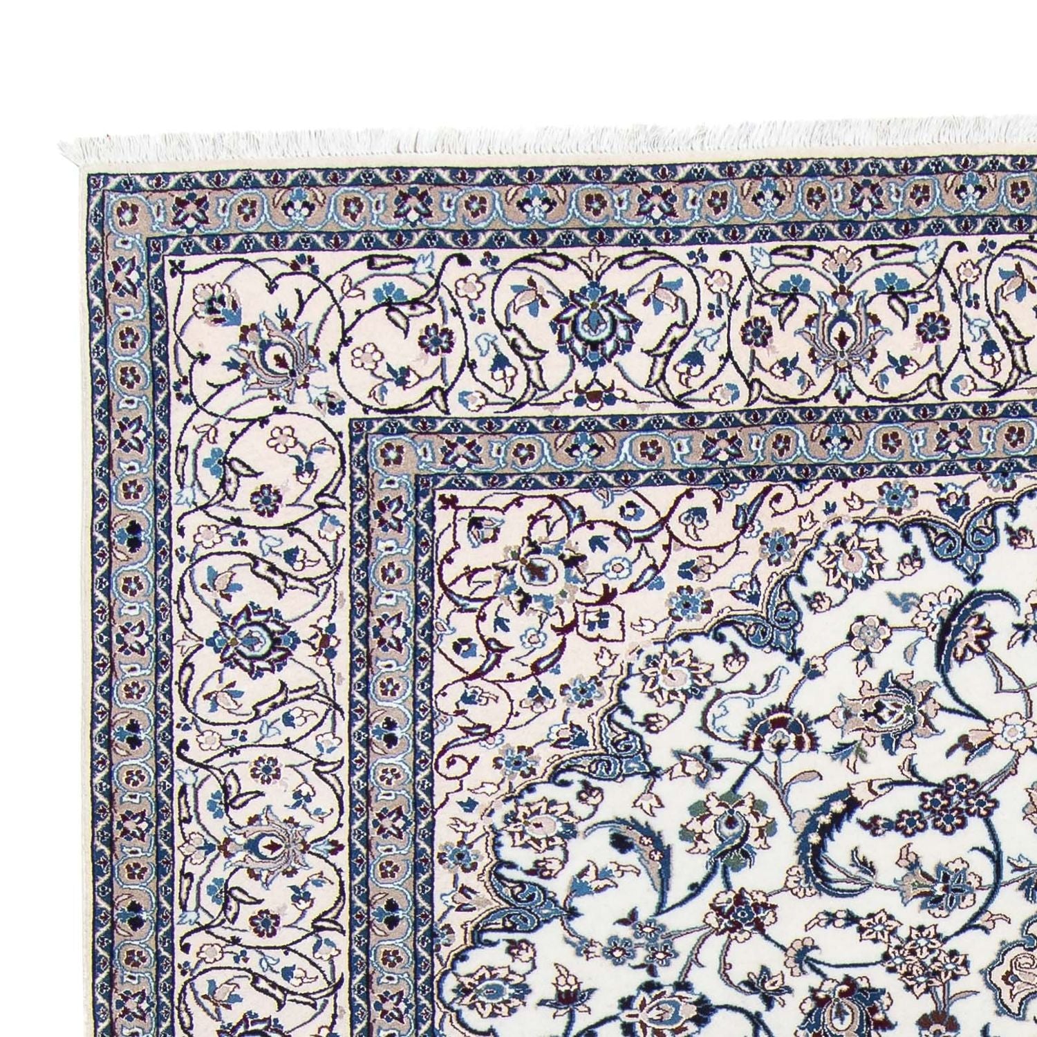 Alfombra Persa - Nain - Real - 337 x 246 cm - beige