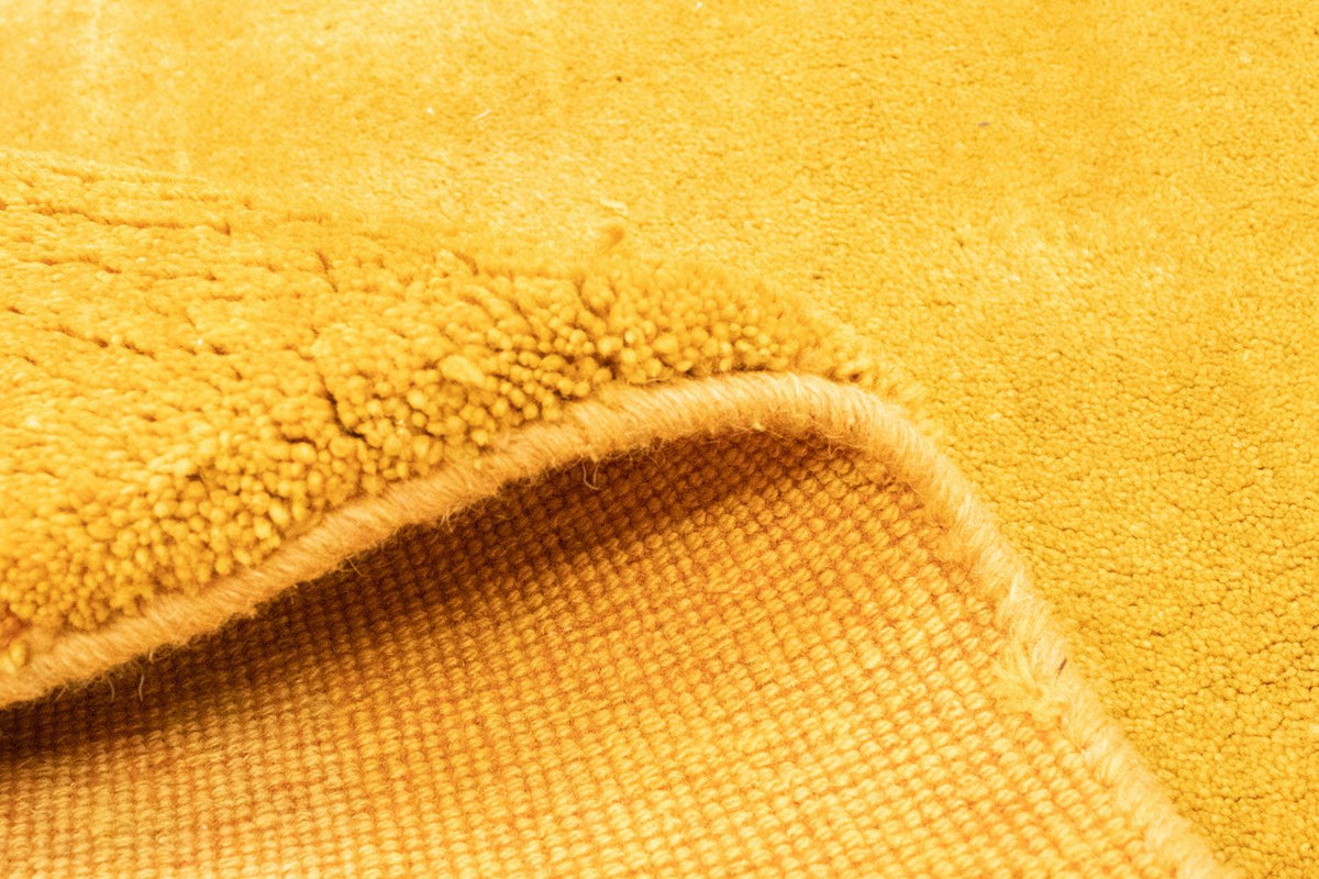 Alfombra Gabbeh - Persa cuadrado  - 208 x 178 cm - oro