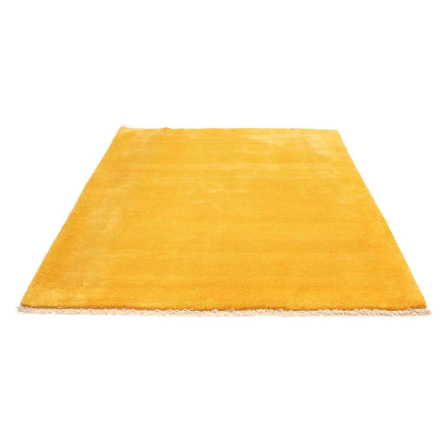 Alfombra Gabbeh - Persa cuadrado  - 208 x 178 cm - oro