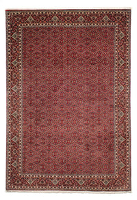 Alfombra persa - Bidjar - 302 x 210 cm - rojo oscuro