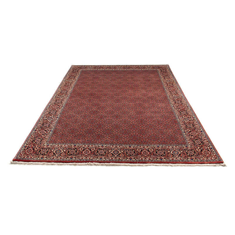 Alfombra persa - Bidjar - 299 x 202 cm - rojo oscuro