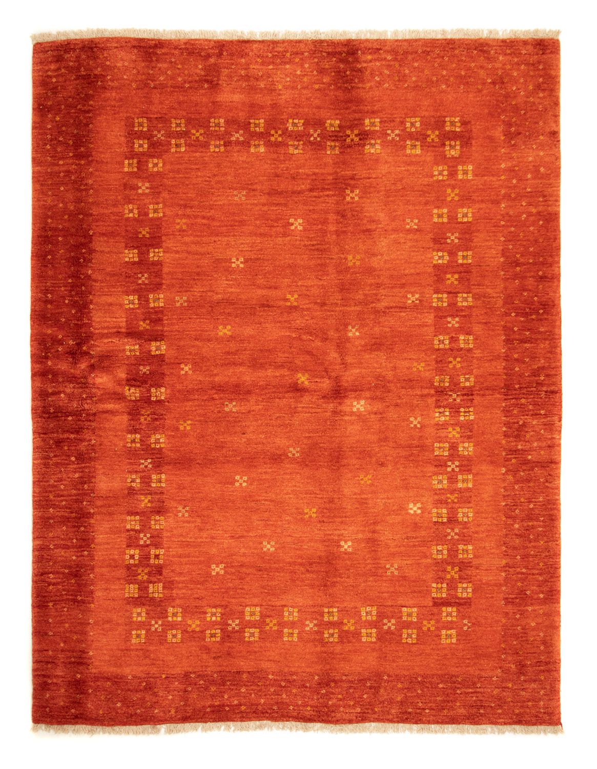 Alfombra Gabbeh - Persa - 226 x 177 cm - rojo