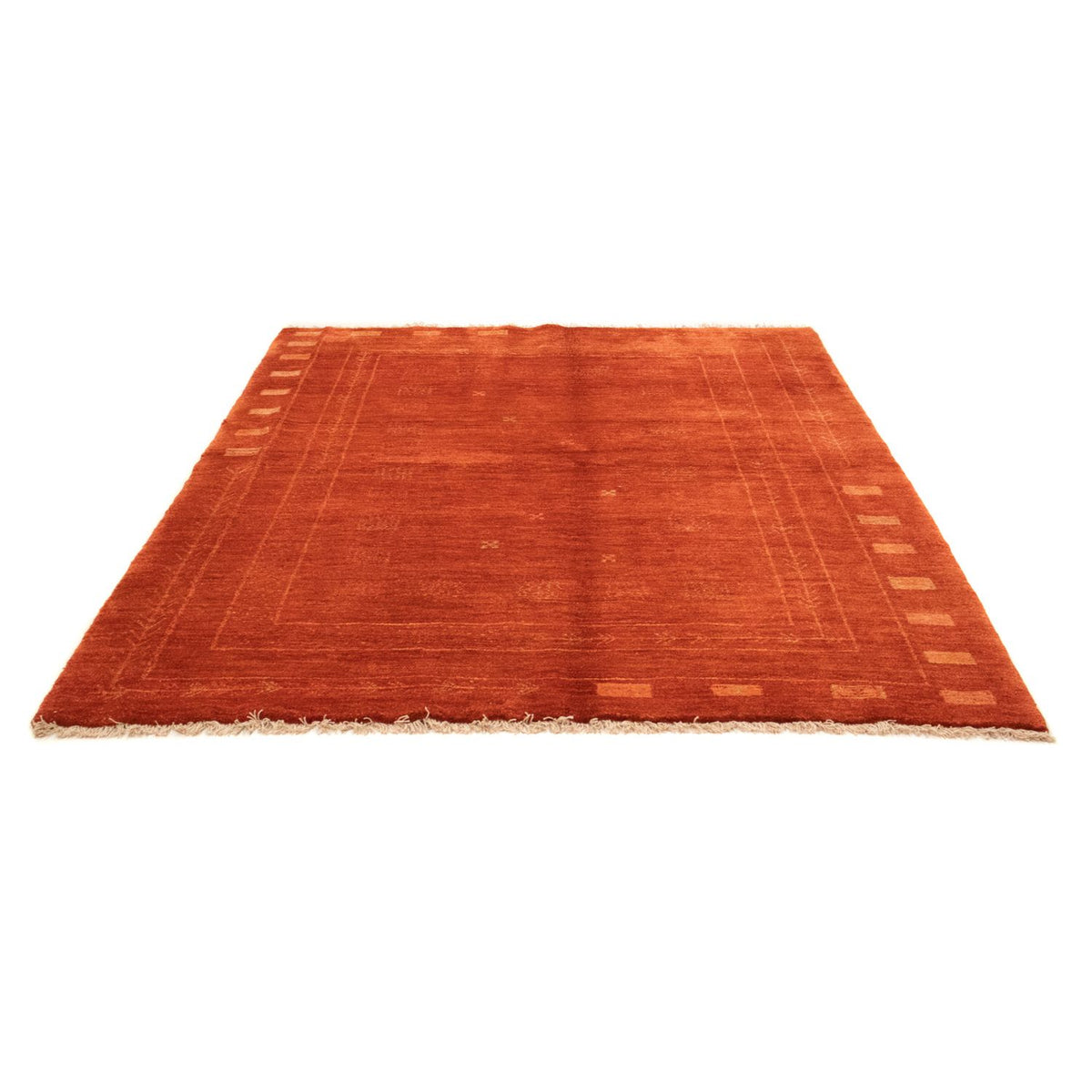 Alfombra Gabbeh - Persa - 226 x 177 cm - rojo