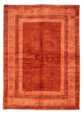 Alfombra Gabbeh - Persa - 242 x 170 cm - rojo oscuro