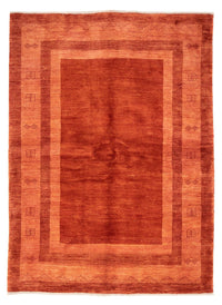 Alfombra Gabbeh - Persa - 242 x 170 cm - rojo oscuro