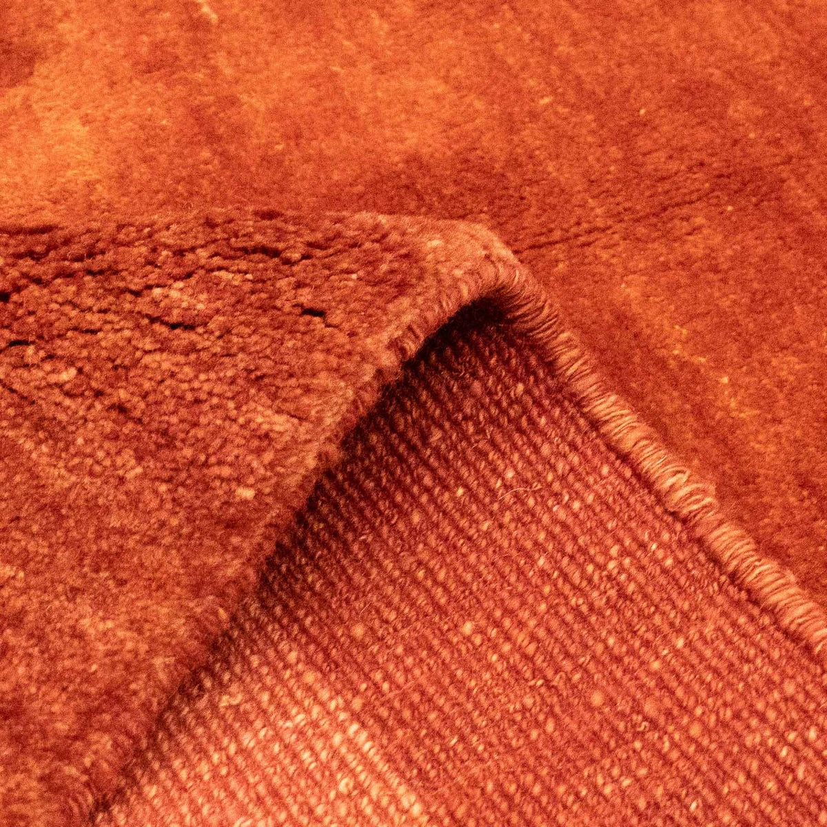 Alfombra Gabbeh - Persa - 242 x 170 cm - rojo oscuro