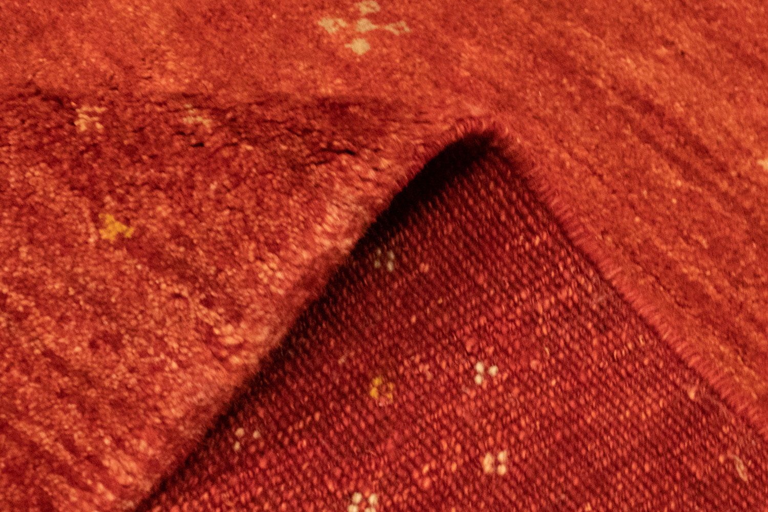 Alfombra Gabbeh - Persa - 232 x 177 cm - rojo