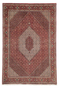 Alfombra persa - Bidjar - 293 x 203 cm - rojo claro