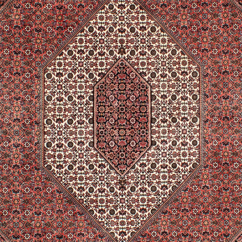 Alfombra persa - Bidjar - 293 x 203 cm - rojo claro