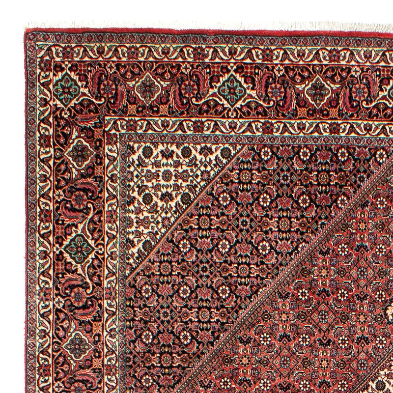 Alfombra persa - Bidjar - 293 x 203 cm - rojo claro