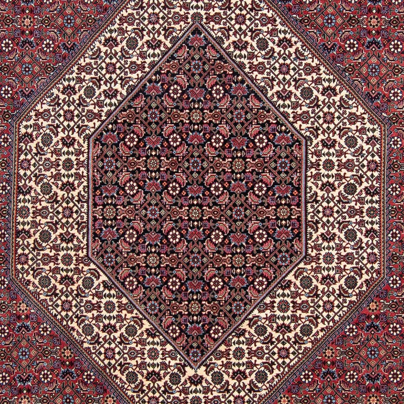 Alfombra persa - Bidjar - 302 x 202 cm - rojo claro