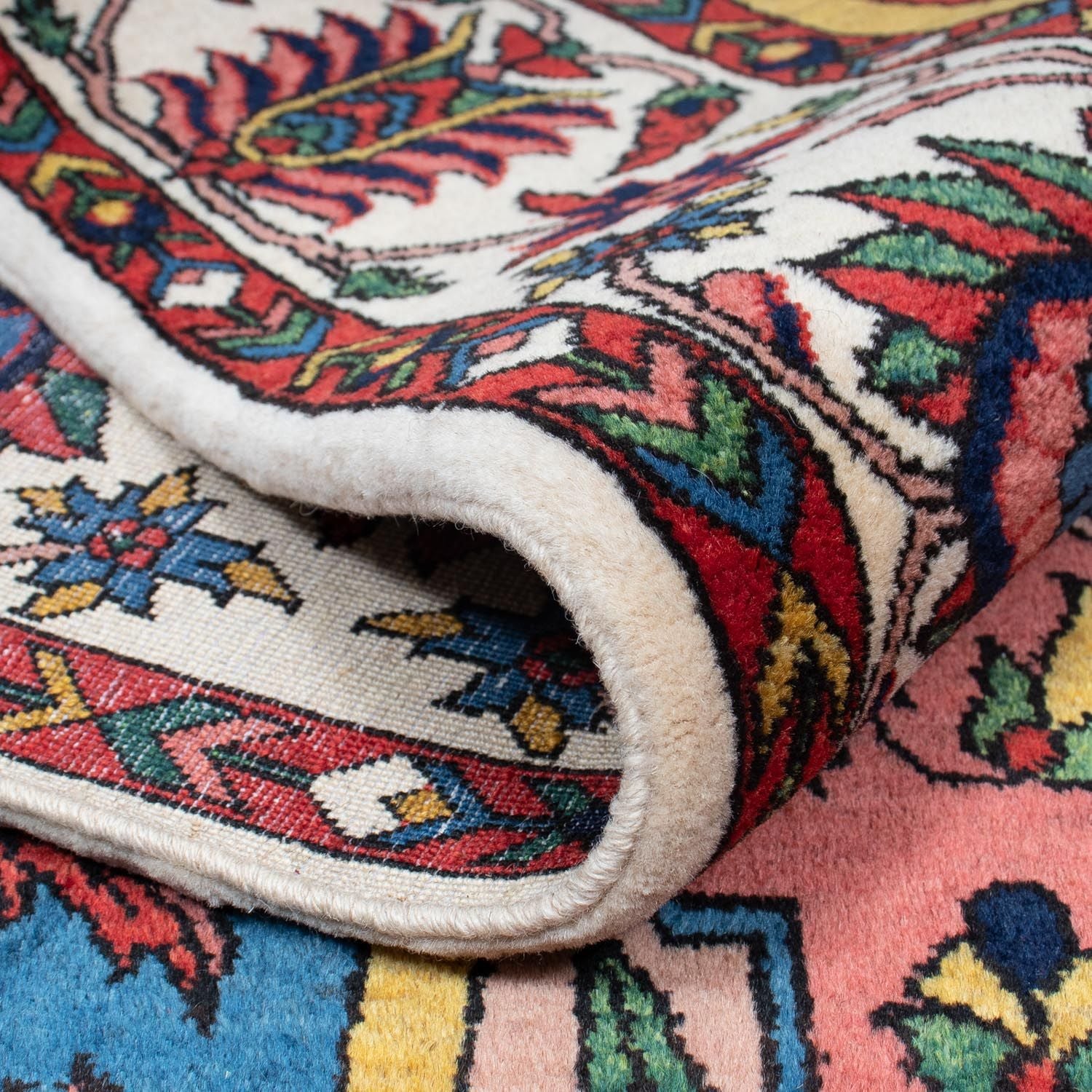 Alfombra persa - Nómada - 311 x 198 cm - multicolor