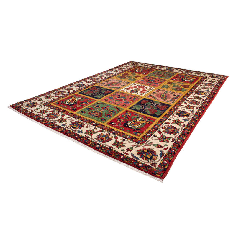 Alfombra persa - Nómada - 338 x 246 cm - rojo oscuro