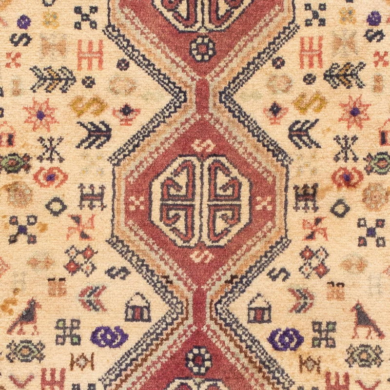 Alfombra persa - Nómada - 122 x 73 cm - rojo claro