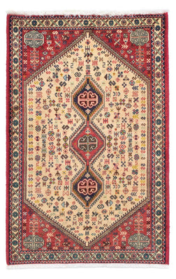 Alfombra persa - Nómada - 124 x 76 cm - rojo claro