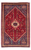 Alfombra persa - Nómada - 128 x 76 cm - rojo