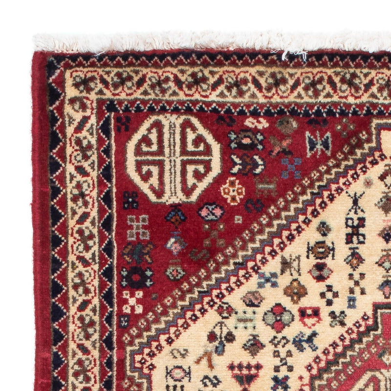 Alfombra persa - Nómada - 123 x 75 cm - rojo claro