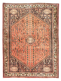 Alfombra persa - Nómada - 191 x 149 cm - rojo