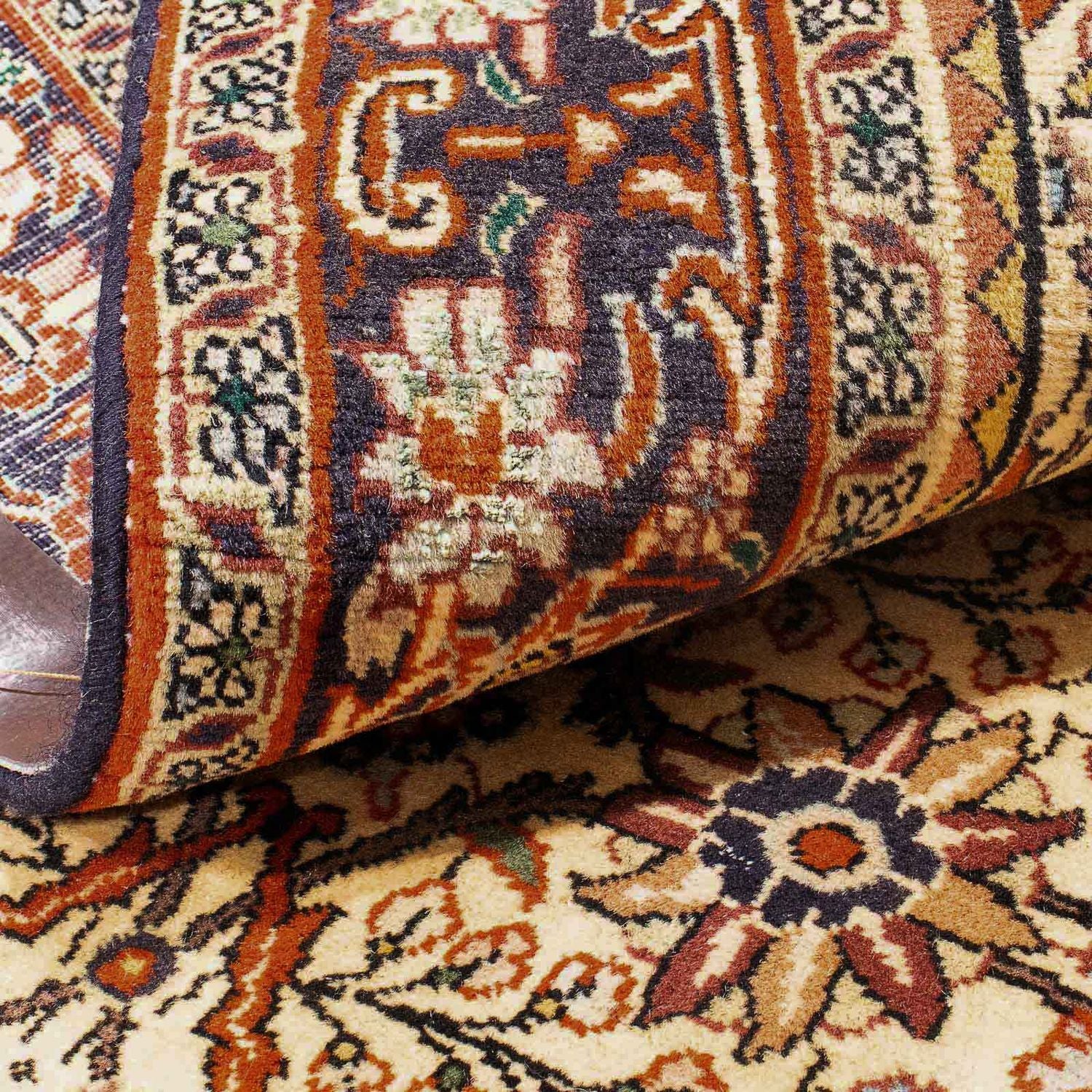 Alfombra persa - Bidjar - 172 x 108 cm - beige