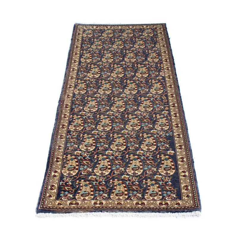 Alfombra de pasillo Alfombra persa - Ghom - 153 x 54 cm - multicolor