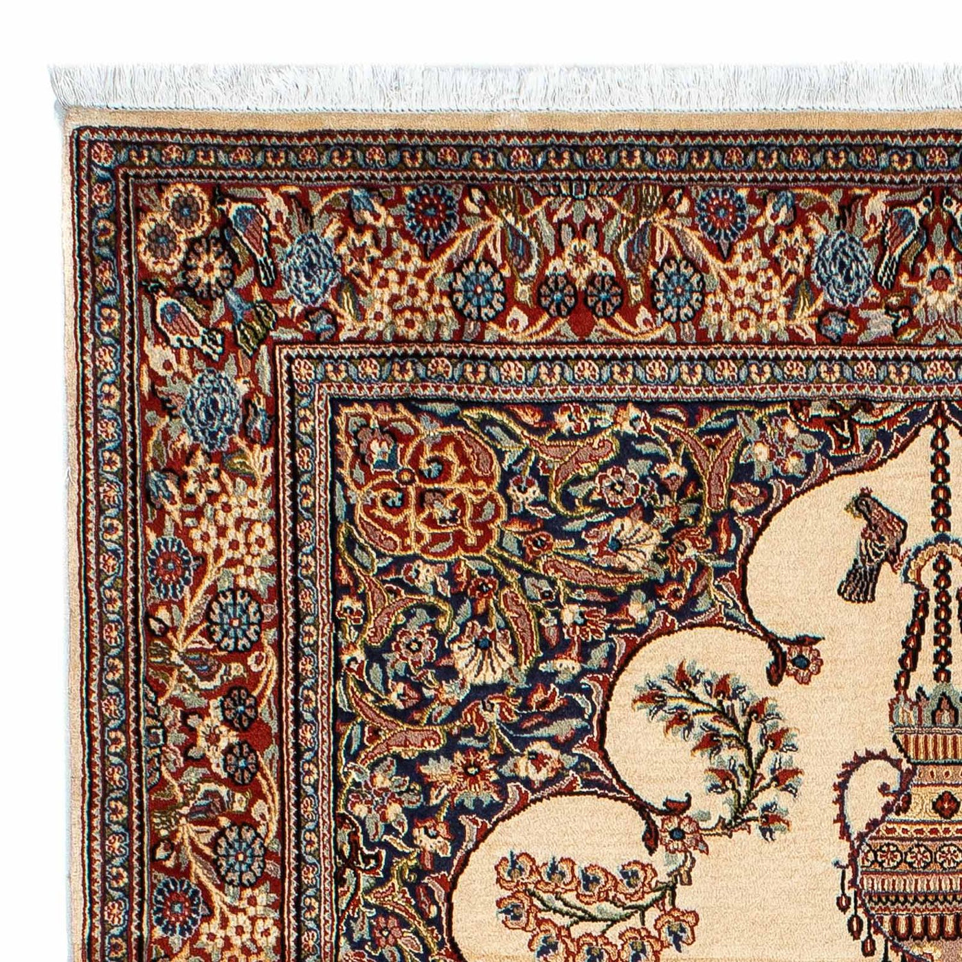 Qom Alfombra 210x135cm - Alfombra persa
