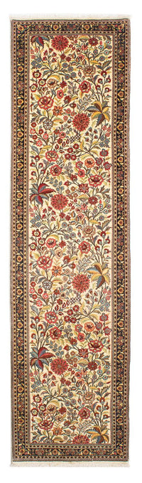 Alfombra de pasillo Alfombra persa - Ghom - 267 x 69 cm - beige