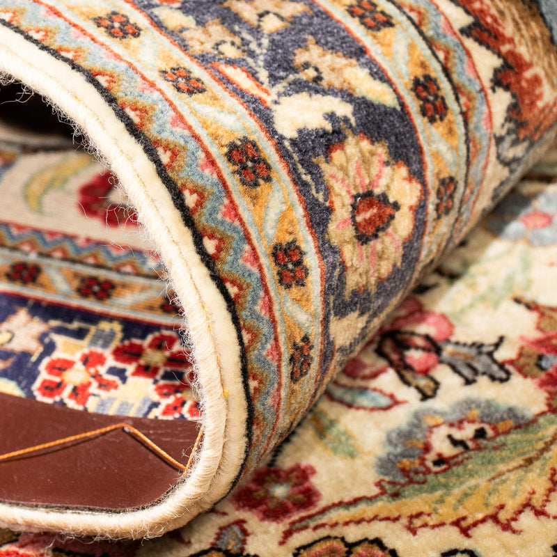 Alfombra de pasillo Alfombra persa - Ghom - 265 x 70 cm - beige