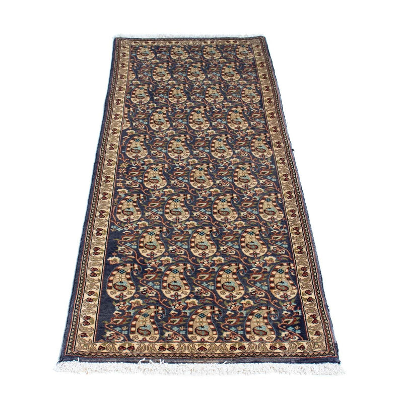 Alfombra de pasillo Alfombra persa - Ghom - 156 x 54 cm - multicolor