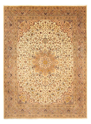 Alfombra persa - Tabriz - 377 x 298 cm - marrón claro