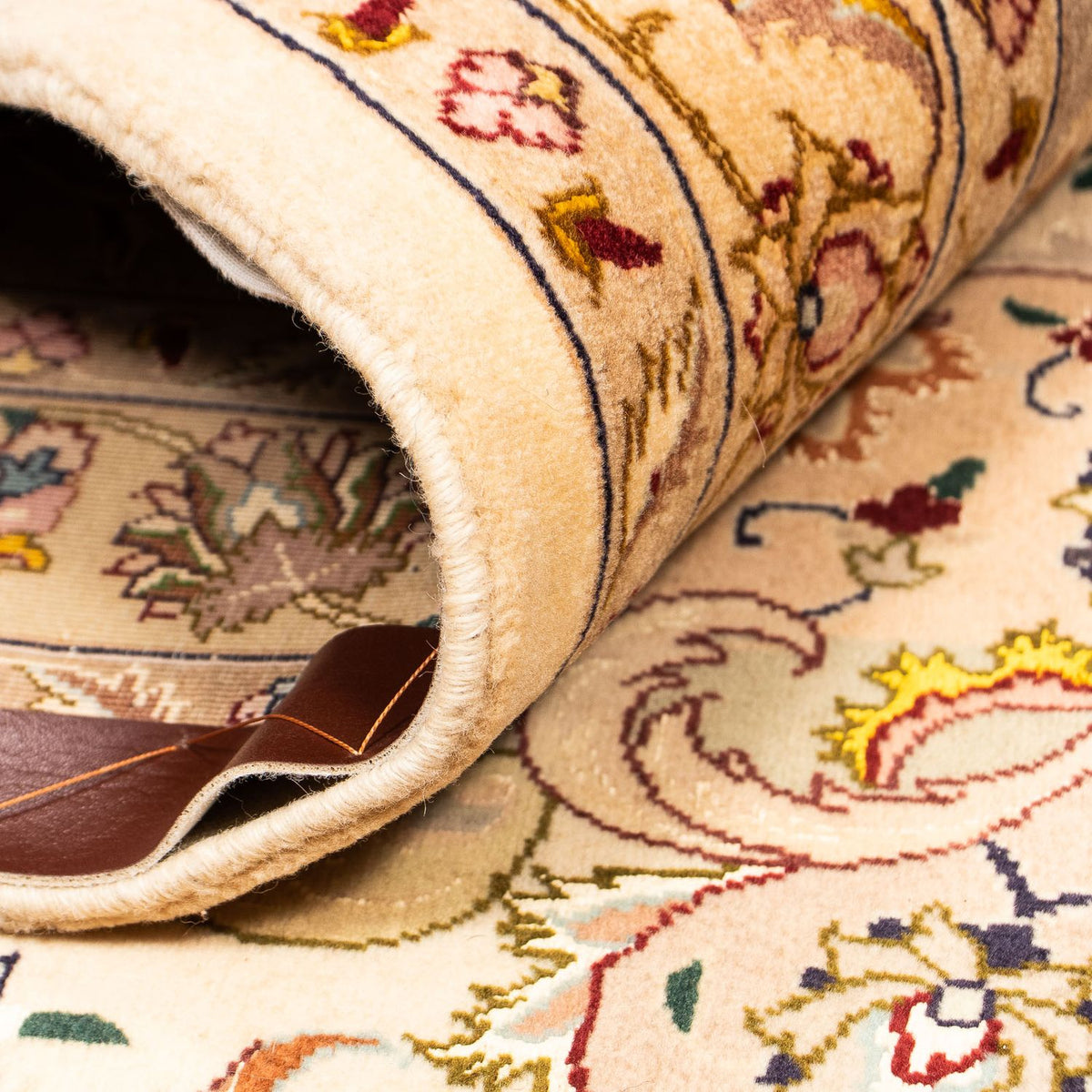 Alfombra persa - Tabriz - 377 x 298 cm - marrón claro