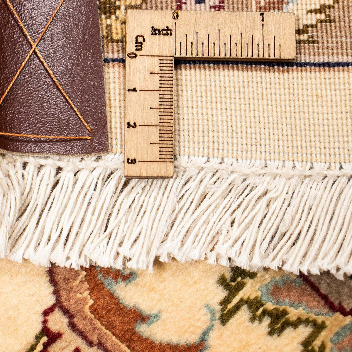 Alfombra persa - Tabriz - 377 x 298 cm - marrón claro