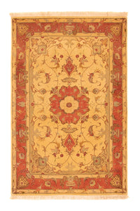 Alfombra Persa - Tabriz - Real - 155 x 100 cm - beige