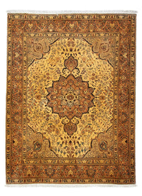 Alfombra persa - Tabriz - 205 x 154 cm - marrón