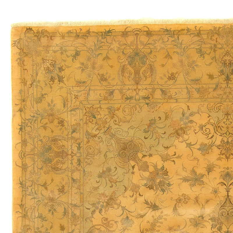 Alfombra Persa - Tabriz - Real - 352 x 251 cm - marrón claro