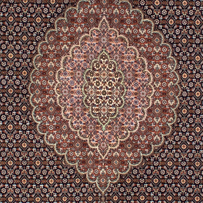 Alfombra persa - Tabriz - 205 x 150 cm - marrón claro
